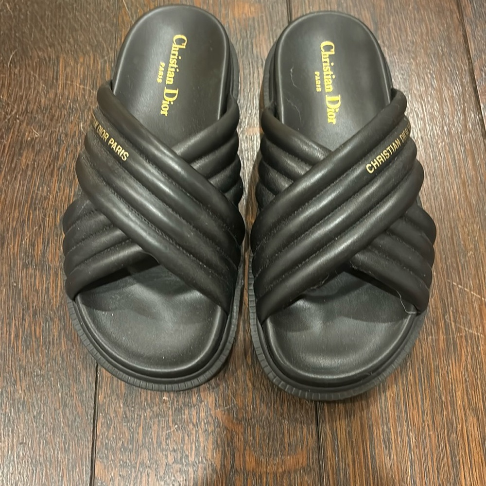 Christian Dior slides